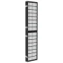 Folding screen with 4 panels black Japanese style 160x170 cm by vidaXL, Room dividers - Ref: Foro24-352080, Price: 151,15 €, ...