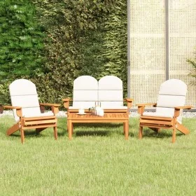 Adirondack Gartenmöbel-Set 4-teilig aus Akazienholz von vidaXL, Gartensets - Ref: Foro24-3152131, Preis: 559,47 €, Rabatt: %