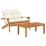 Adirondack Gartenmöbel-Set 4-teilig aus Akazienholz von vidaXL, Gartensets - Ref: Foro24-3152131, Preis: 559,44 €, Rabatt: %