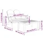 Adirondack Gartenmöbel-Set 4-teilig aus Akazienholz von vidaXL, Gartensets - Ref: Foro24-3152131, Preis: 559,44 €, Rabatt: %