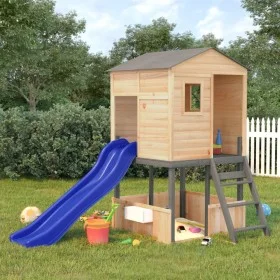 Solid fir wood outdoor playground by vidaXL, Swings and play structures - Ref: Foro24-3145012, Price: 725,70 €, Discount: %