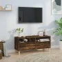 TV-Möbel Sperrholz Räuchereiche 100x34,5x44,5cm von vidaXL, TV-Möbel - Ref: Foro24-831898, Preis: 66,22 €, Rabatt: %