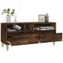 TV-Möbel Sperrholz Räuchereiche 100x34,5x44,5cm von vidaXL, TV-Möbel - Ref: Foro24-831898, Preis: 66,22 €, Rabatt: %