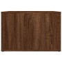 Mesita de noche madera contrachapada marrón roble 57x55x36 cm de vidaXL, Mesitas de noche - Ref: Foro24-816559, Precio: 36,36...
