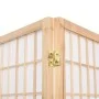 Folding screen with 5 Japanese style panels 200x170 cm by vidaXL, Room dividers - Ref: Foro24-352085, Price: 185,12 €, Discou...