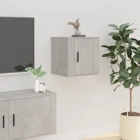 Betongrauer TV-Wandschrank 40x34,5x40 cm von vidaXL, TV-Möbel - Ref: Foro24-816648, Preis: 23,58 €, Rabatt: %