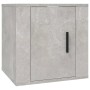 Concrete gray wall TV cabinet 40x34.5x40 cm by vidaXL, TV Furniture - Ref: Foro24-816648, Price: 26,46 €, Discount: %