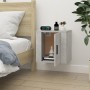 Mueble para TV de pared gris hormigón 40x34,5x40 cm de vidaXL, Muebles TV - Ref: Foro24-816648, Precio: 26,63 €