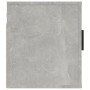 Concrete gray wall TV cabinet 40x34.5x40 cm by vidaXL, TV Furniture - Ref: Foro24-816648, Price: 26,46 €, Discount: %