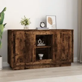Sideboard aus geräuchertem Eichensperrholz, 102 x 35 x 60 cm von vidaXL, Sideboards - Ref: Foro24-831882, Preis: 86,97 €, Rab...