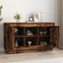 Sideboard aus geräuchertem Eichensperrholz, 102 x 35 x 60 cm von vidaXL, Sideboards - Ref: Foro24-831882, Preis: 88,05 €, Rab...