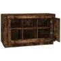 Sideboard aus geräuchertem Eichensperrholz, 102 x 35 x 60 cm von vidaXL, Sideboards - Ref: Foro24-831882, Preis: 86,97 €, Rab...
