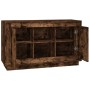Sideboard aus geräuchertem Eichensperrholz, 102 x 35 x 60 cm von vidaXL, Sideboards - Ref: Foro24-831882, Preis: 88,05 €, Rab...
