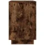 Aparador madera contrachapada color roble ahumado 102x35x60 cm de vidaXL, Aparadores - Ref: Foro24-831882, Precio: 87,39 €, D...