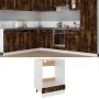 Ofenschrank aus geräuchertem Eichenholz, 60 x 46 x 81,5 cm von vidaXL, Küchenschränke - Ref: Foro24-825834, Preis: 55,83 €, R...
