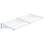 Marquesina puerta policarbonato gris y transparente 199x90 cm de vidaXL, Toldos - Ref: Foro24-153692, Precio: 75,49 €, Descue...