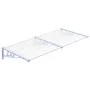 Türvordach aus grauem und transparentem Polycarbonat, 199 x 90 cm von vidaXL, Markisen - Ref: Foro24-153692, Preis: 81,78 €, ...