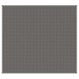 Manta con peso tela gris 200x230 cm 9 kg de vidaXL, Mantas - Ref: Foro24-3154840, Precio: 69,07 €, Descuento: %