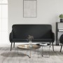 Banco de cuero sintético negro 110x76x80 cm de vidaXL, Bancos - Ref: Foro24-351430, Precio: 155,63 €, Descuento: %