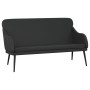 Banco de cuero sintético negro 110x76x80 cm de vidaXL, Bancos - Ref: Foro24-351430, Precio: 155,63 €, Descuento: %