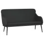 Black synthetic leather bench 110x76x80 cm by vidaXL, Banks - Ref: Foro24-351430, Price: 153,28 €, Discount: %
