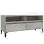 TV-Schrank aus betongrauem Sperrholz, 100 x 34,5 x 44,5 cm von vidaXL, TV-Möbel - Ref: Foro24-831905, Preis: 57,83 €, Rabatt: %