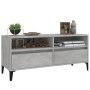 TV-Schrank aus betongrauem Sperrholz, 100 x 34,5 x 44,5 cm von vidaXL, TV-Möbel - Ref: Foro24-831905, Preis: 57,83 €, Rabatt: %
