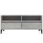 Mueble de TV madera contrachapada gris hormigón 100x34,5x44,5cm de vidaXL, Muebles TV - Ref: Foro24-831905, Precio: 57,23 €, ...