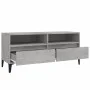 Mueble de TV madera contrachapada gris hormigón 100x34,5x44,5cm de vidaXL, Muebles TV - Ref: Foro24-831905, Precio: 57,23 €, ...