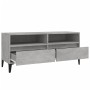 TV-Schrank aus betongrauem Sperrholz, 100 x 34,5 x 44,5 cm von vidaXL, TV-Möbel - Ref: Foro24-831905, Preis: 57,83 €, Rabatt: %