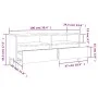 Mueble de TV madera contrachapada gris hormigón 100x34,5x44,5cm de vidaXL, Muebles TV - Ref: Foro24-831905, Precio: 57,23 €, ...