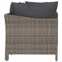 4-teiliges Gartenmöbel-Set und graue synthetische Rattankissen von vidaXL, Gartensets - Ref: Foro24-362686, Preis: 273,87 €, ...