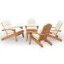 Adirondack 5-piece acacia wood garden furniture set by vidaXL, Garden sets - Ref: Foro24-3152137, Price: 718,95 €, Discount: %