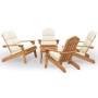 Adirondack 5-teiliges Gartenmöbel-Set aus Akazienholz von vidaXL, Gartensets - Ref: Foro24-3152137, Preis: 633,71 €, Rabatt: %