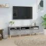 Concrete gray plywood TV cabinet 150x30x44.5 cm by vidaXL, TV Furniture - Ref: Foro24-831913, Price: 80,48 €, Discount: %