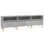 Concrete gray plywood TV cabinet 150x30x44.5 cm by vidaXL, TV Furniture - Ref: Foro24-831913, Price: 81,70 €, Discount: %
