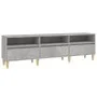 Concrete gray plywood TV cabinet 150x30x44.5 cm by vidaXL, TV Furniture - Ref: Foro24-831913, Price: 80,48 €, Discount: %