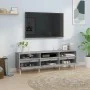 TV-Schrank aus betongrauem Sperrholz, 150 x 30 x 44,5 cm von vidaXL, TV-Möbel - Ref: Foro24-831913, Preis: 80,48 €, Rabatt: %