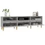 Concrete gray plywood TV cabinet 150x30x44.5 cm by vidaXL, TV Furniture - Ref: Foro24-831913, Price: 80,48 €, Discount: %