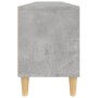 Concrete gray plywood TV cabinet 150x30x44.5 cm by vidaXL, TV Furniture - Ref: Foro24-831913, Price: 81,70 €, Discount: %