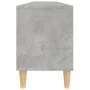Concrete gray plywood TV cabinet 150x30x44.5 cm by vidaXL, TV Furniture - Ref: Foro24-831913, Price: 80,48 €, Discount: %
