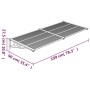 Schwarzes Polycarbonat-Türvordach 199 x 90 cm von vidaXL, Markisen - Ref: Foro24-153699, Preis: 75,27 €, Rabatt: %