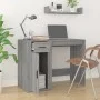 Escritorio de madera contrachapada gris Sonoma 100x49x75 cm de vidaXL, Escritorios - Ref: Foro24-816790, Precio: 95,95 €, Des...