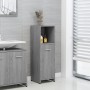Badezimmerschrank aus grauem Sonoma-Sperrholz, 30 x 30 x 95 cm von vidaXL, Badezimmermöbel - Ref: Foro24-825838, Preis: 41,66...