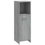 Sonoma gray plywood bathroom cabinet 30x30x95 cm by vidaXL, Bathroom furniture - Ref: Foro24-825838, Price: 42,45 €, Discount: %