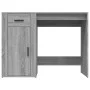 Escritorio de madera contrachapada gris Sonoma 100x49x75 cm de vidaXL, Escritorios - Ref: Foro24-816790, Precio: 95,95 €, Des...