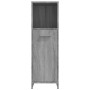 Badezimmerschrank aus grauem Sonoma-Sperrholz, 30 x 30 x 95 cm von vidaXL, Badezimmermöbel - Ref: Foro24-825838, Preis: 41,66...