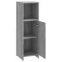 Badezimmerschrank aus grauem Sonoma-Sperrholz, 30 x 30 x 95 cm von vidaXL, Badezimmermöbel - Ref: Foro24-825838, Preis: 43,05...