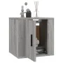 Wall TV cabinets 2 pcs Sonoma gray 40x34.5x40 cm by vidaXL, TV Furniture - Ref: Foro24-816653, Price: 53,13 €, Discount: %
