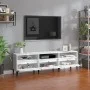Mueble de TV madera contrachapada blanco 150x30x44,5 cm de vidaXL, Muebles TV - Ref: Foro24-831917, Precio: 78,84 €, Descuent...